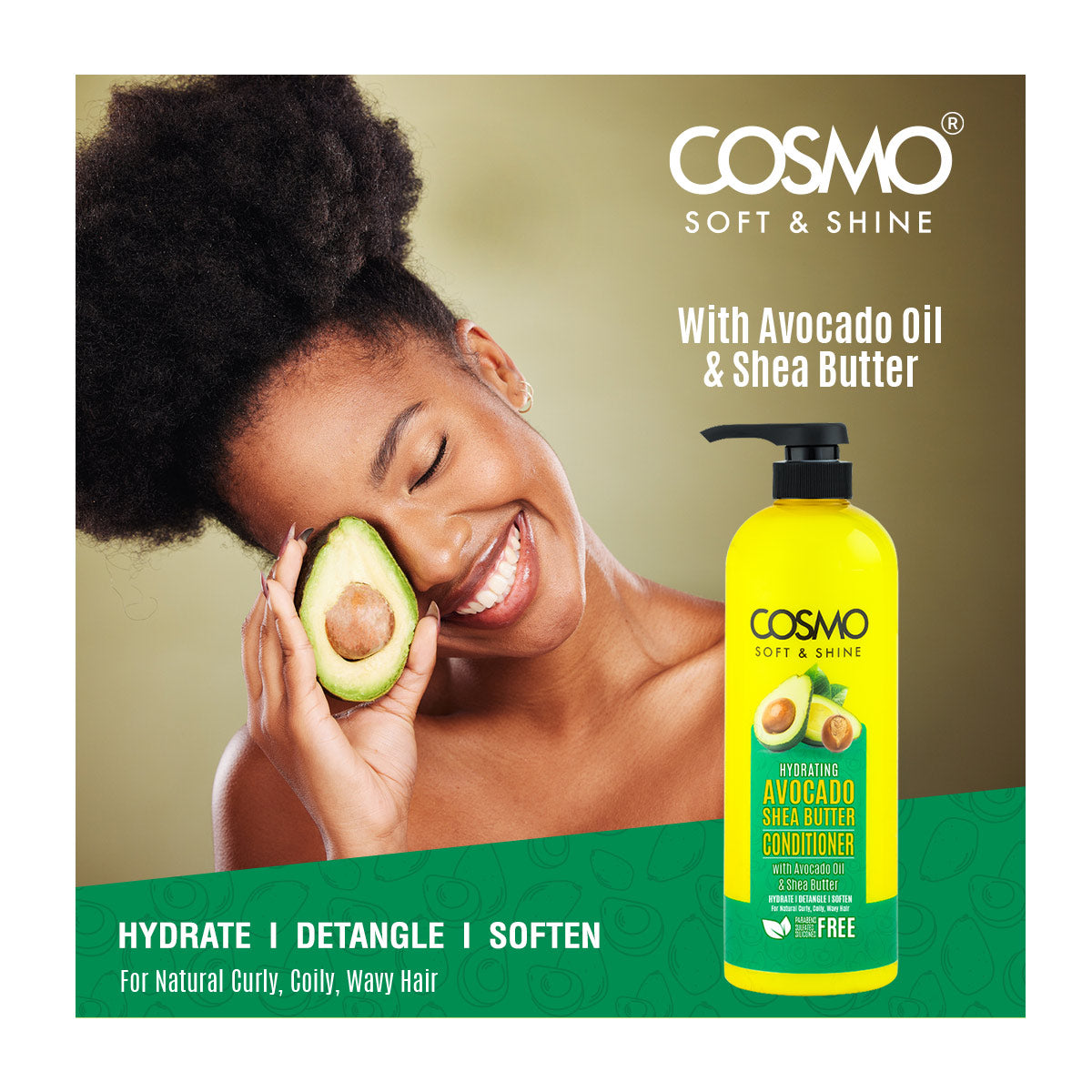 Soft & Shine Hydrating Avocado & Shea Butter Conditioner